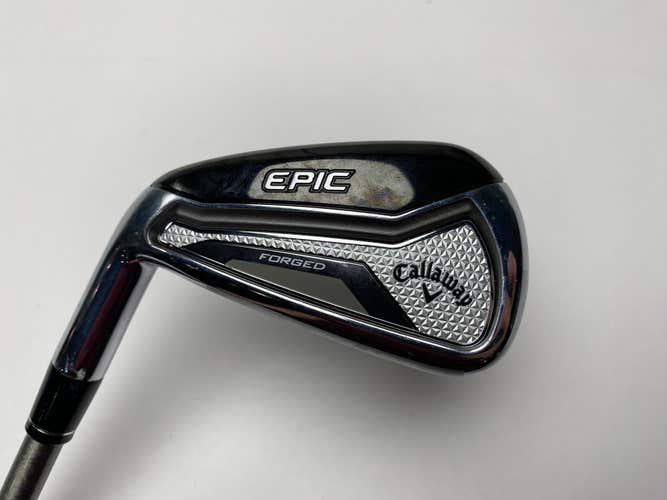 Callaway EPIC Forged Single 7 Iron AeroTech SteelFiber FC90 F4 Stiff Graphite LH