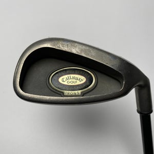 Callaway Big Bertha Tungsten Titanium Single 9 Iron 2* Flat Regular Graphite RH