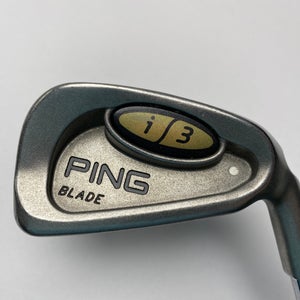 Ping i3 Blade Single 4 Iron White Dot 3* Up Cushin JZ Extra Stiff Steel Mens RH