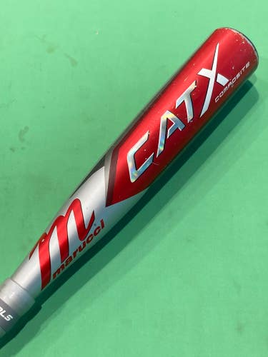 Used USSSA Certified 2023 Marucci CAT X Composite Bat 27" (-10)