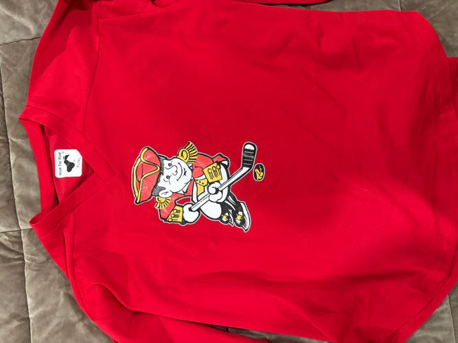 Red Youth Wear The pear Large/Extra Large Hockey Practice Jersey (Used)