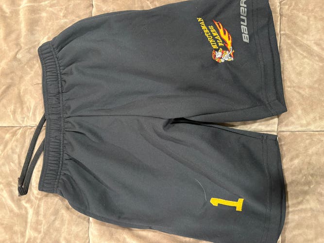 Black Small Youth Bauer Shorts (Used)