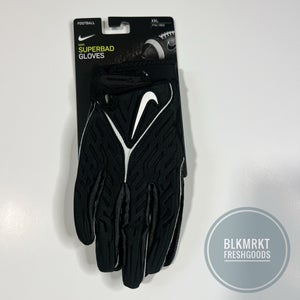 Nike Superbad 6.0 Padded Football Gloves Black 2XL