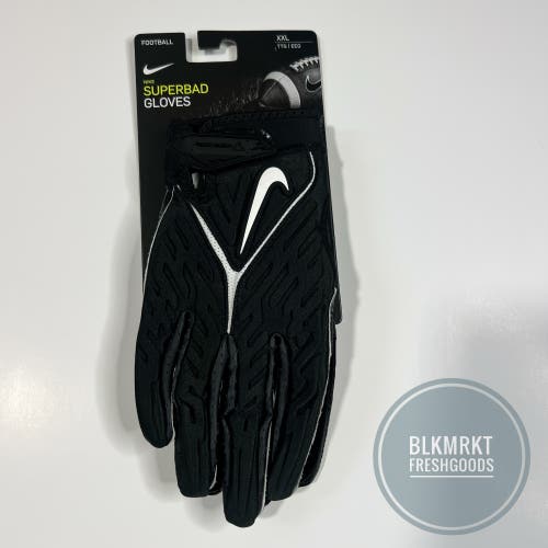 Nike Superbad 6.0 Padded Football Gloves Black 2XL