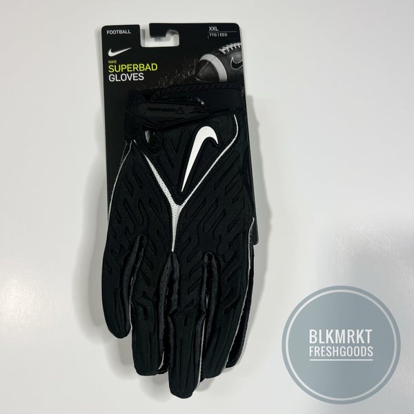 Nike Superbad 6.0 Padded Football Gloves Black 2XL