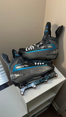Mission Axiom T7 Inline Hockey Skates Size 10D