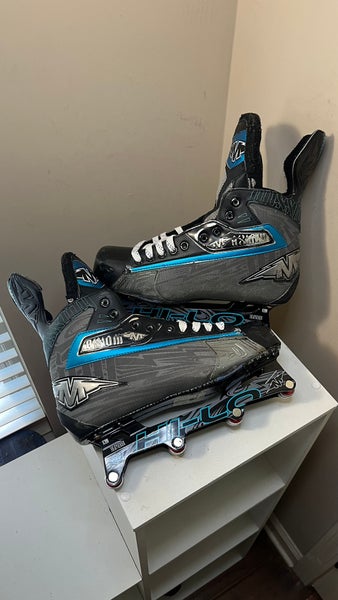 Mission Axiom T7 Inline Hockey Skates Size 10D
