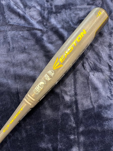 Gray 2018 Easton Ghost Composite Bat (-11) Composite 18 oz 29" (Used)