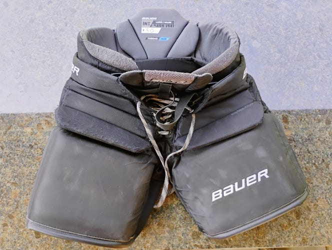 Intermediate Large Bauer Elite Hockey Goalie Pants (Used)
