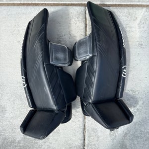 34" Warrior Ritual G6 E+ Goalie Leg Pads (Used)