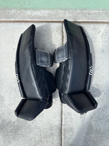 34" Warrior Ritual G6 E+ Goalie Leg Pads (Used)