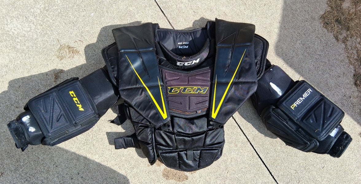 Medium SR CCM Premier Pro Goalie Chest Protector (Used)