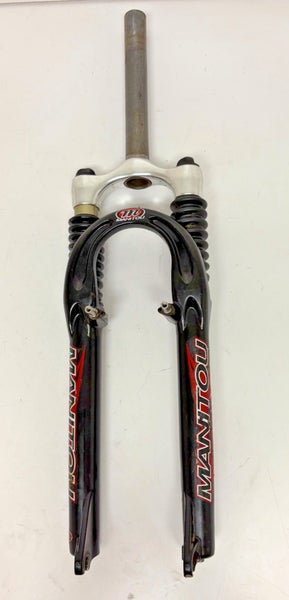 Vintage Manitou SX Rim/Disc 26" QR Suspension Fork 200mm 1-1/8" Threadless Tube