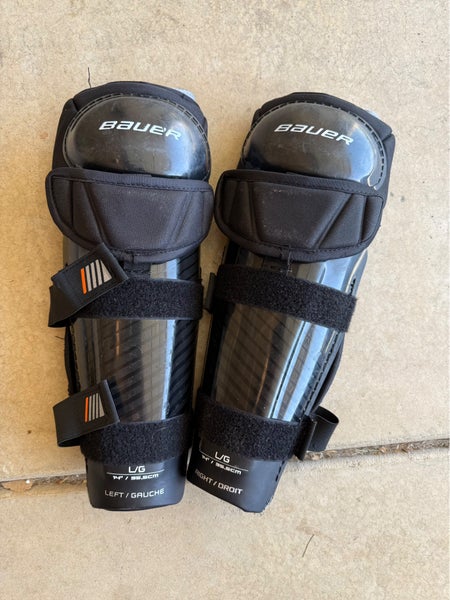 Senior Bauer 14" Shin Pads (Used)