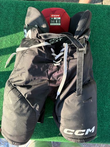 Black CCM Next Hockey Pants (Used) | Senior Small