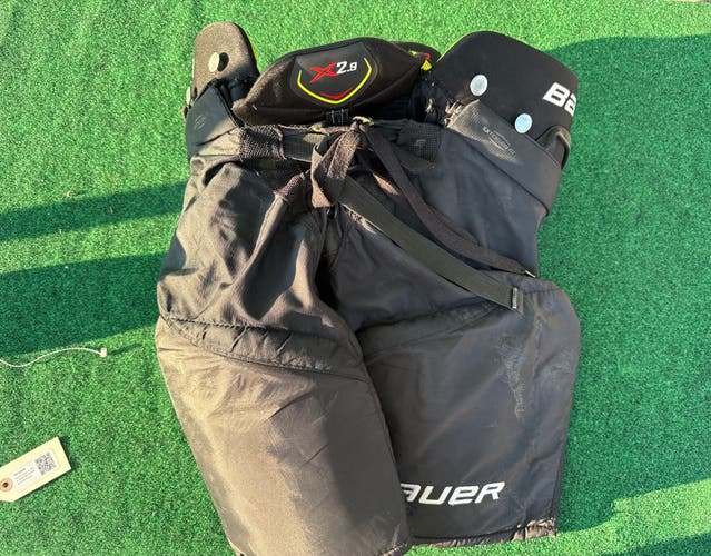 Black Junior XL Bauer Vapor X2.9 Hockey Pants (Used)
