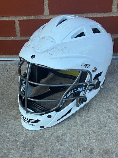 White Youth Cascade CS-R Youth Helmet (Used)