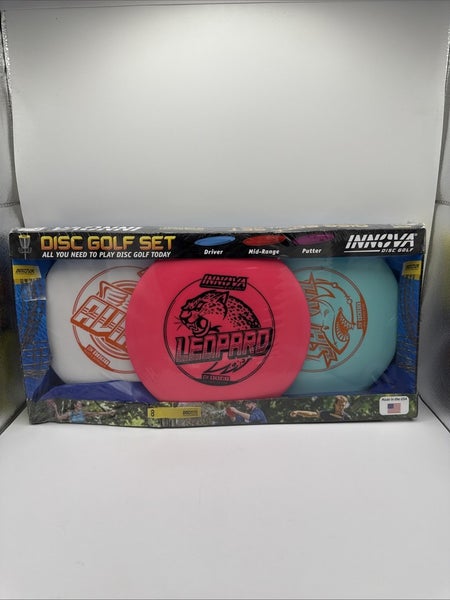 NEW Sealed Innova Driver / Mid Range/ Putter Disc Golf Set