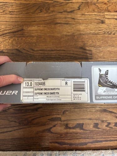 Bauer Supreme One20 Hockey Skates Regular Width 13