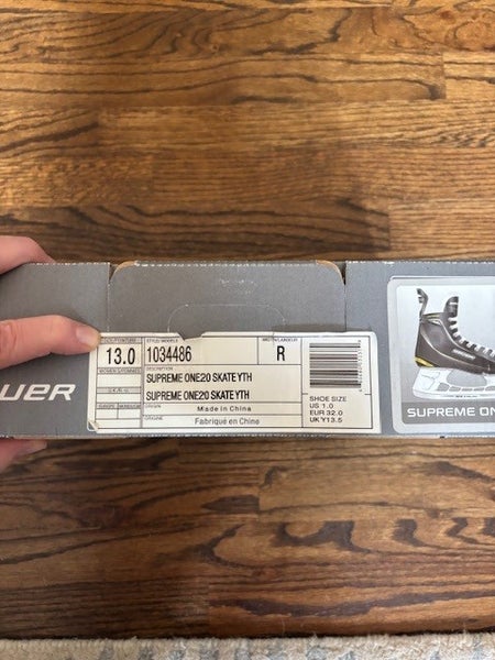 Bauer Supreme One20 Hockey Skates Regular Width 13