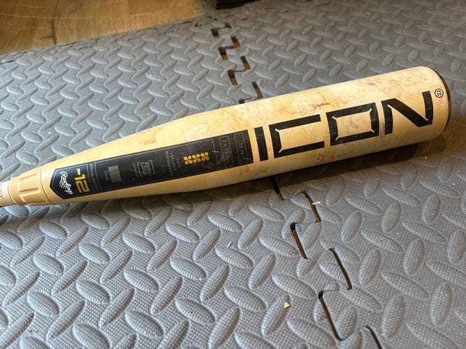 Rawlings Icon Composite USABat Certified Bat (-12) 18 oz 30" (Used)