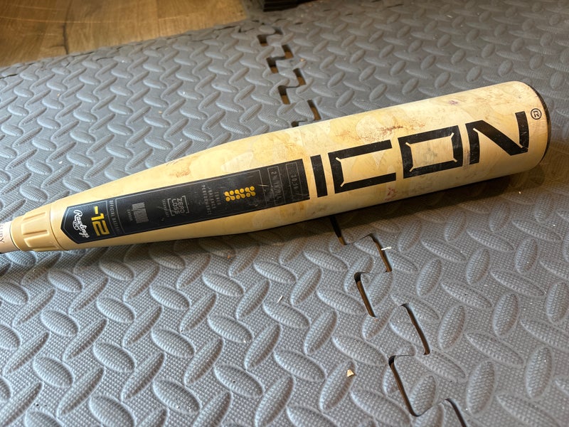 Rawlings Icon Composite USABat Certified Bat (-12) 18 oz 30" (Used)