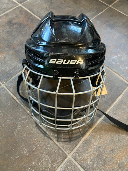 Black Medium Bauer IMS 5.0 Helmet (Used)