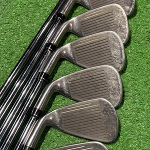 Men's Callaway FT Right Handed Iron Set Uniflex 7 Pieces Steel Shaft (Used)