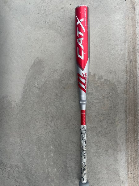 2024 Marucci CAT X Composite BBCOR Certified Bat (-3) 29 oz 32" (Used)