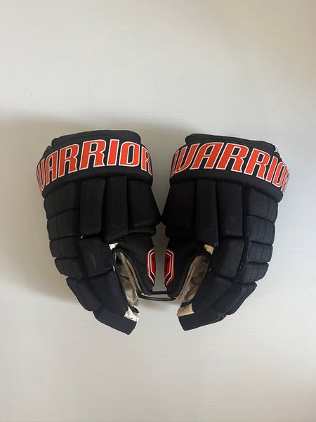Used Senior Warrior Franchise Pro Stock Size 13" Gloves Black/Orange