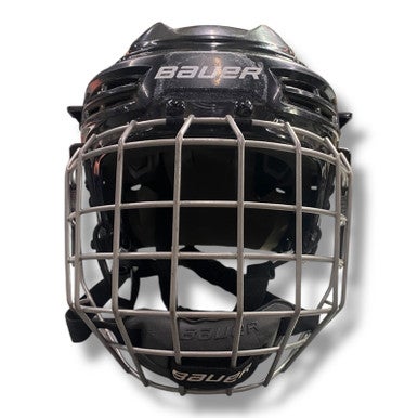 Used Bauer IMS 5.0 Helmet Cage Combo Black SM 11375-S000362701