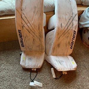 XL 2023 Bauer Vapor 3X Goalie Leg Pads Pro Stock (Used)