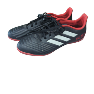 Used Adidas Soccer Indoor Shoes Black Senior 12 11833-S000165454