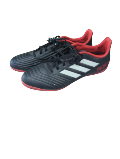 Used Adidas Soccer Indoor Shoes Black Senior 12 11833-S000165454