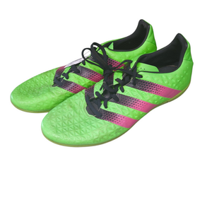 Used Adidas Soccer Indoor Shoes Green Senior 12.5 11833-S000165455