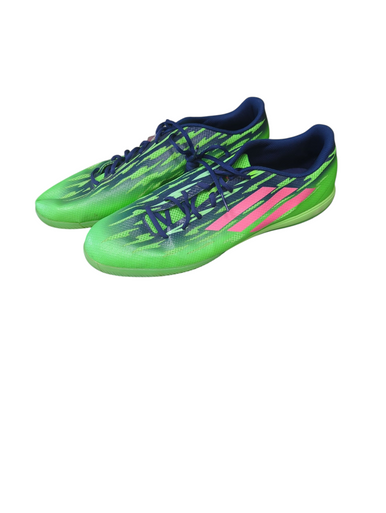 Used Adidas Soccer Indoor Shoes Green Senior 13 11833-S000165453
