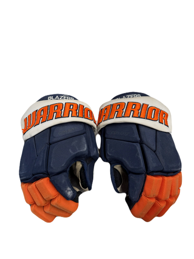 Used Warrior COVERT Senior Gloves Navy Blue 13" 11769-S000028695