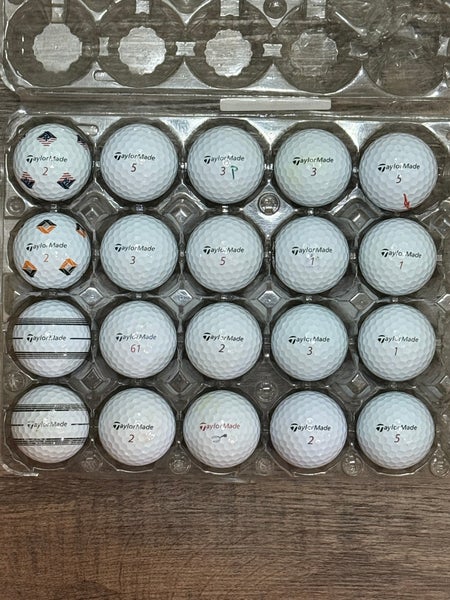 20 TaylorMade TP5x Golf Balls - 5A MINT CONDITION (Some w/ Pix or Stripe Design)
