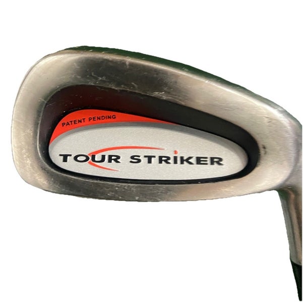 Tour Striker Iron Swing Training Impact Aid RH Steel 36" Midsize Grip Nice Club