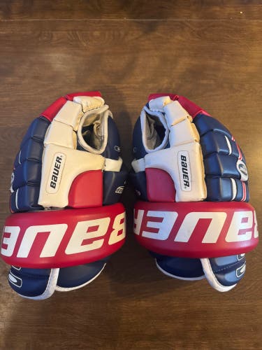 Vintage Bauer Supreme 2000 Gloves 14" (Used)