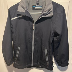 Bauer team jacket black  youth XS  (Used)