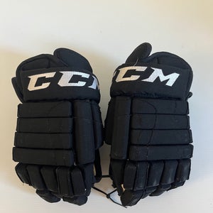 Used Senior CCM 4-Roll Pro Stock Size 14" Gloves