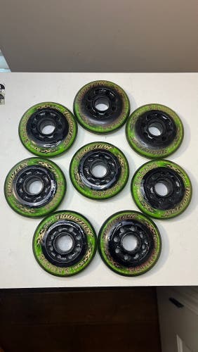*Rare Green Labeda Addiction 80mm Wheels
