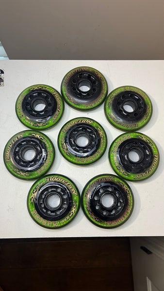 *Rare Green Labeda Addiction 80mm Wheels