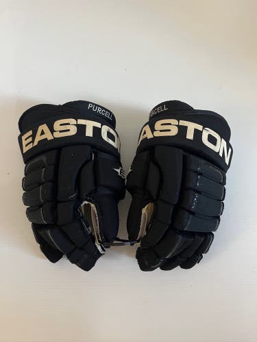 Used Senior Easton E Pro Pro Stock Size 14" Gloves Black