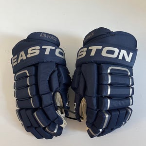 Used Senior Easton E Pro Pro Stock Size 14" Gloves Navy Blue