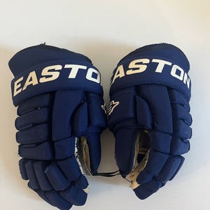 Used Senior Easton E-Pro Pro Stock Size 14" Gloves Royal Blue