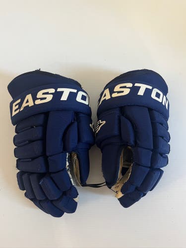 Used Senior Easton E-Pro Pro Stock Size 14" Gloves Royal Blue
