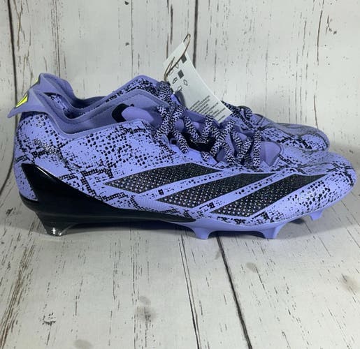 Adidas Adizero Electric 2 Exotic Speed Purple Football Cleats Size 10.5 IE3894