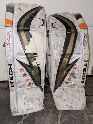 34" Itech Re-Flex GP RX5 Goalie Leg Pads (Used)